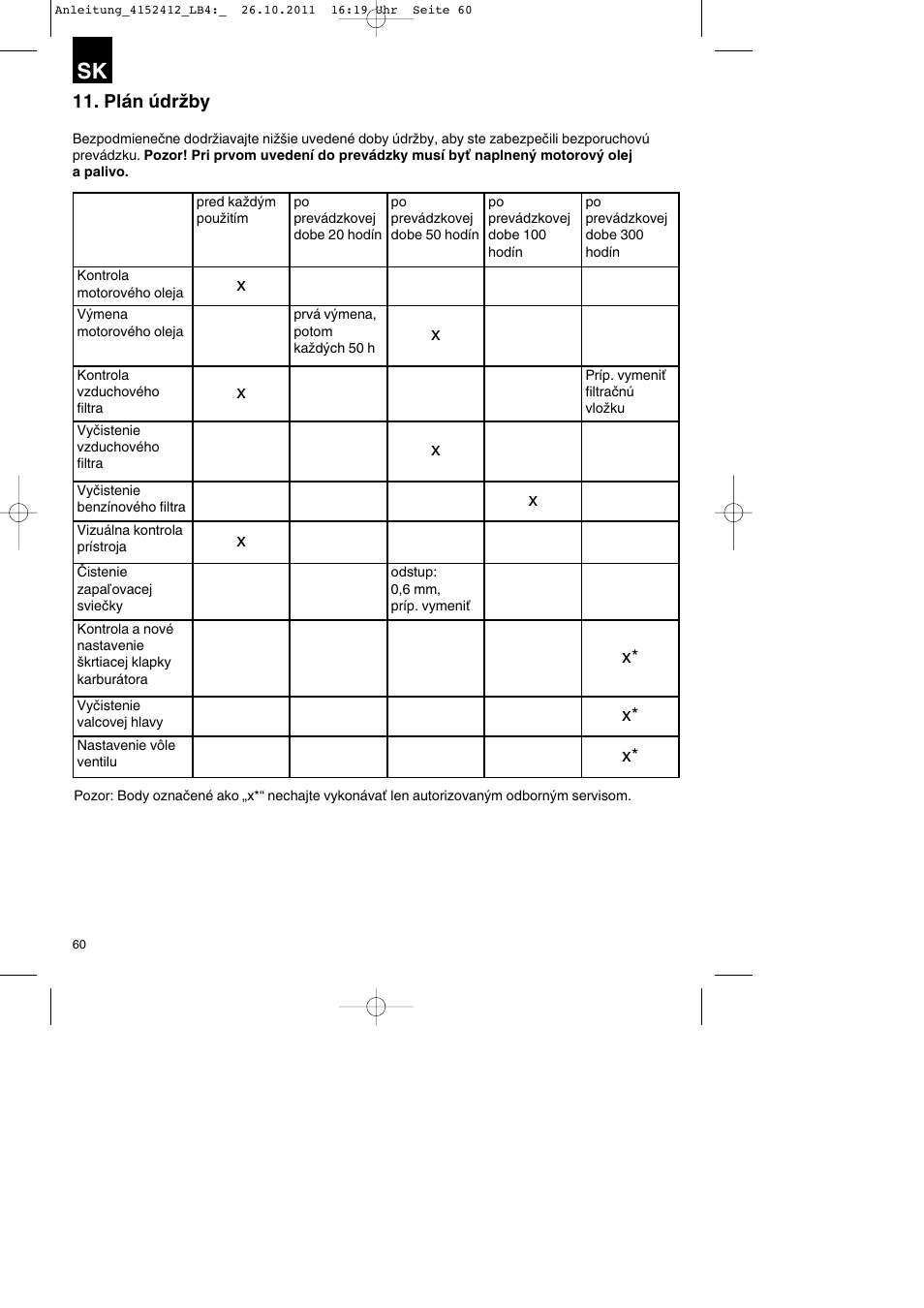 Parkside PSE 2800 A1 User Manual | Page 60 / 88