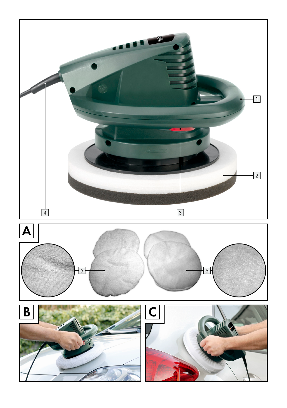 Cb a | Parkside PWP 90 A1 User Manual | Page 3 / 45