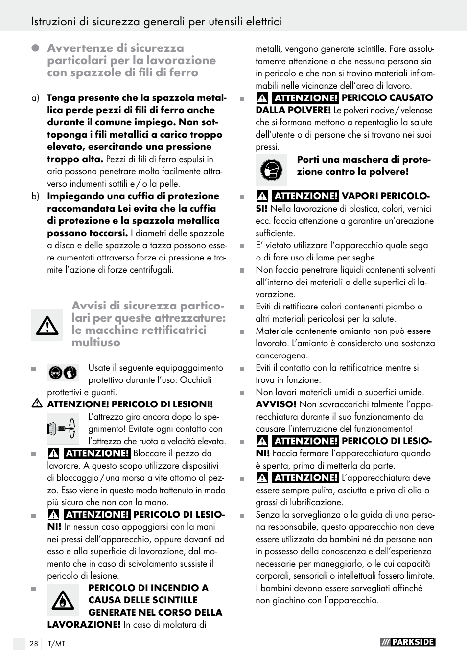 Parkside PFBS 9.6 A1 User Manual | Page 28 / 75