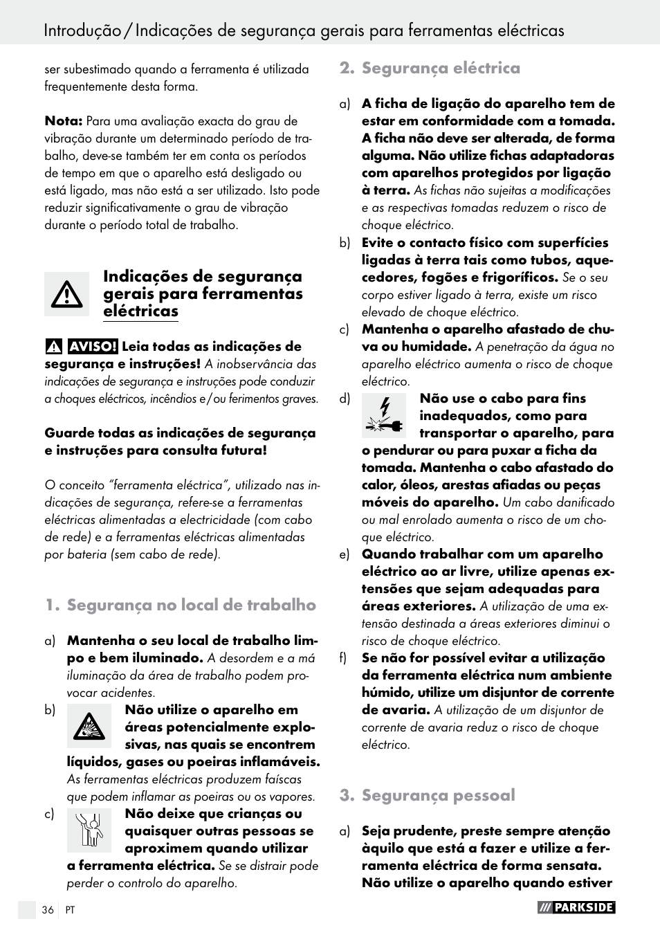 Parkside PFBS 9.6 A1 User Manual | Page 36 / 75
