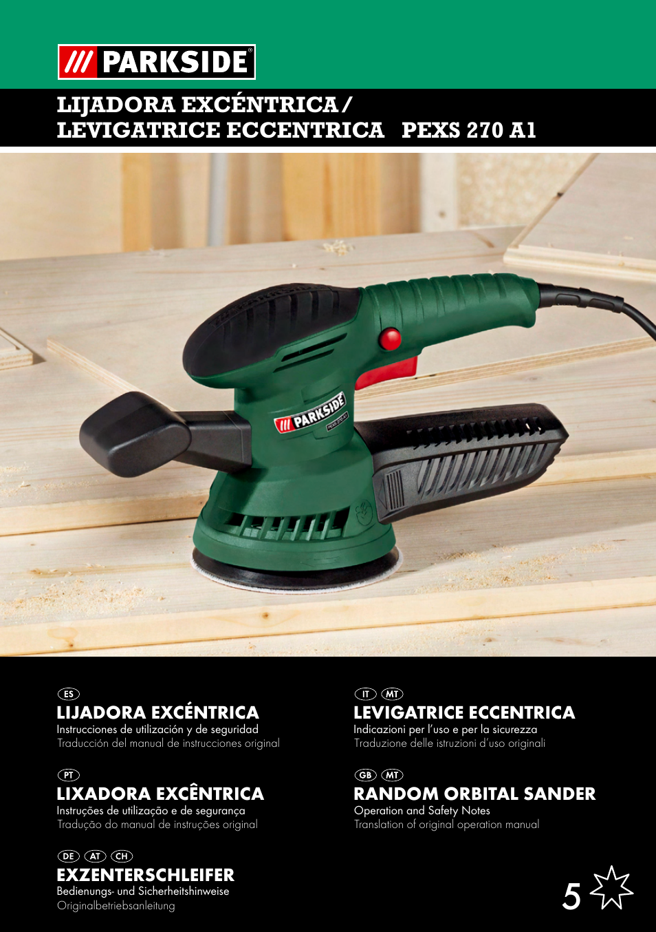 Parkside PEXS 270 A1 User Manual | 46 pages