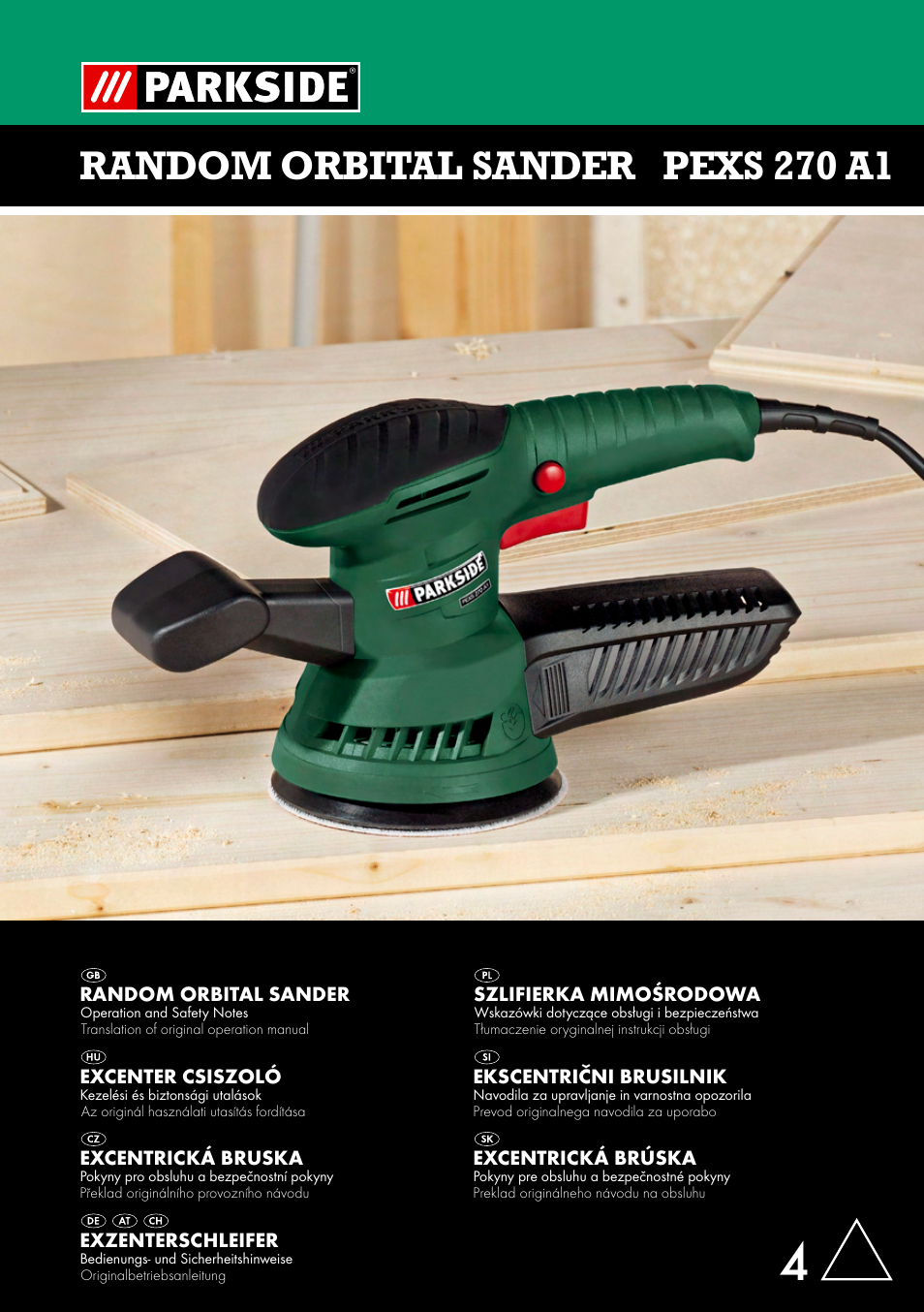 Parkside PEXS 270 A1 User Manual | 66 pages