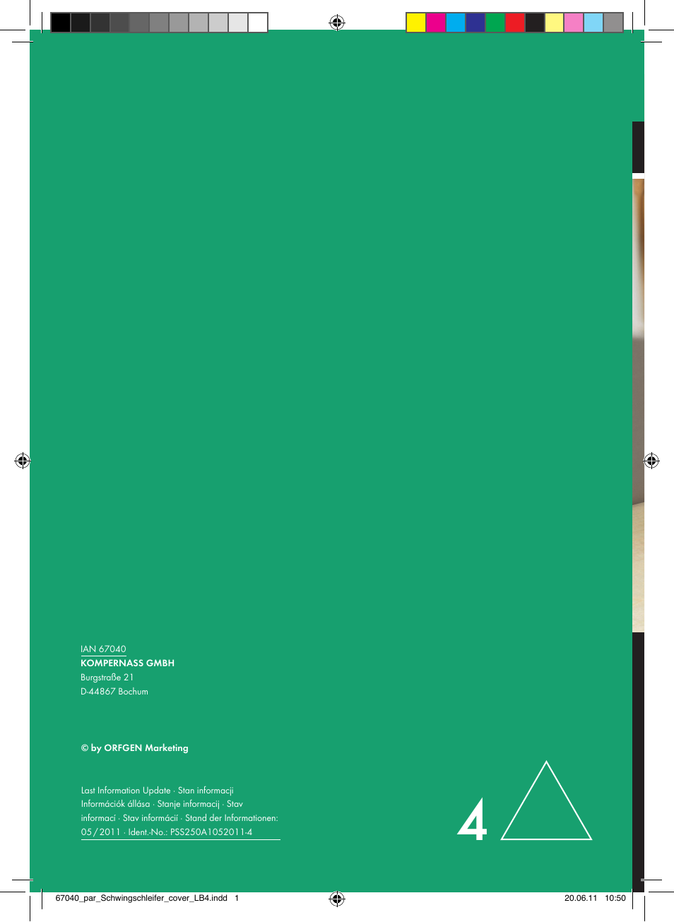 Parkside PSS 250 A1 User Manual | Page 75 / 75