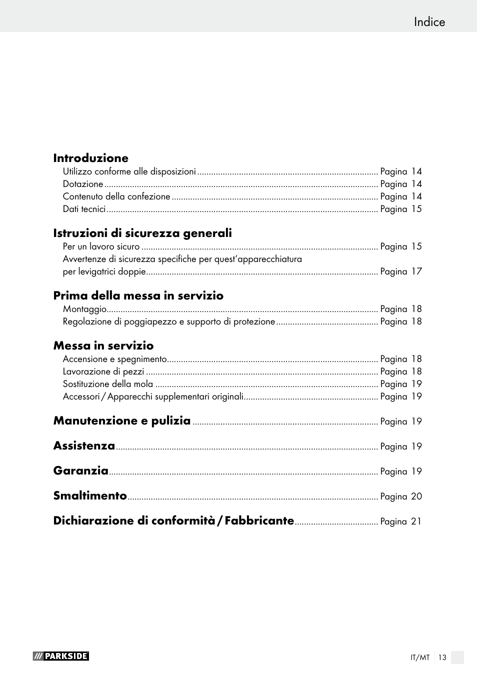 Parkside PDOS 200 A1 User Manual | Page 13 / 48