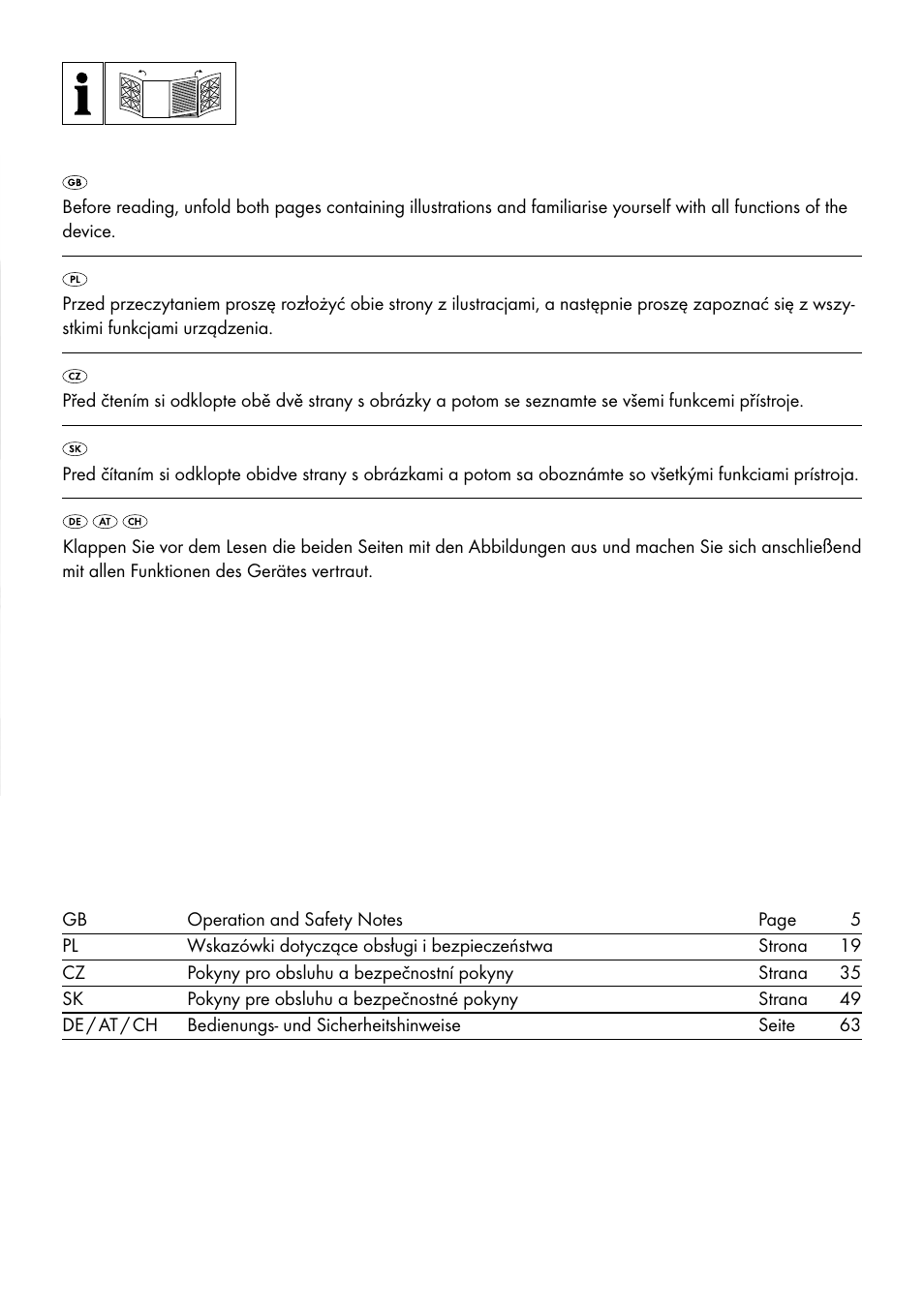 Parkside PWS 230 A1 User Manual | Page 2 / 77