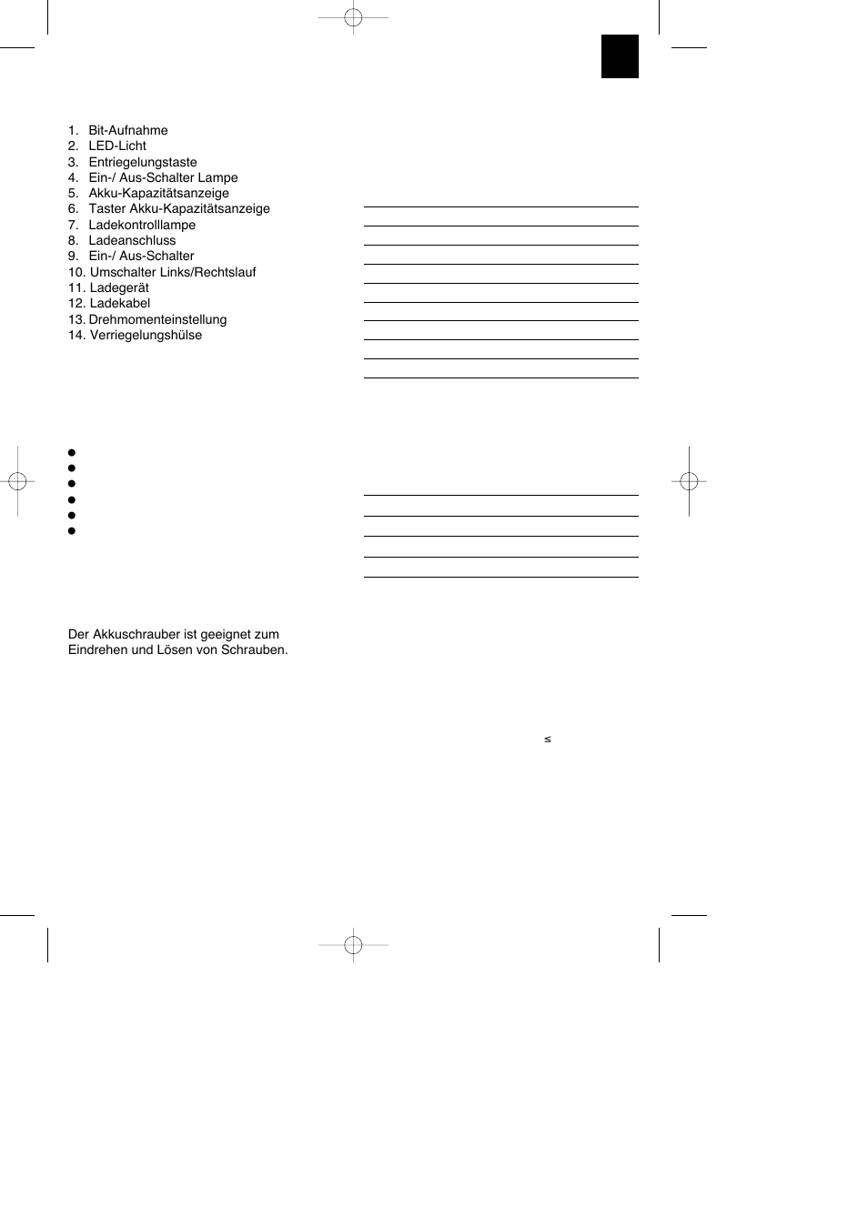 Gerätebeschreibung (bild 1), Lieferumfang, Bestimmungsgemäße verwendung | Technische daten, Geräusch und vibration | Parkside PASS 3.6 A1 User Manual | Page 67 / 76