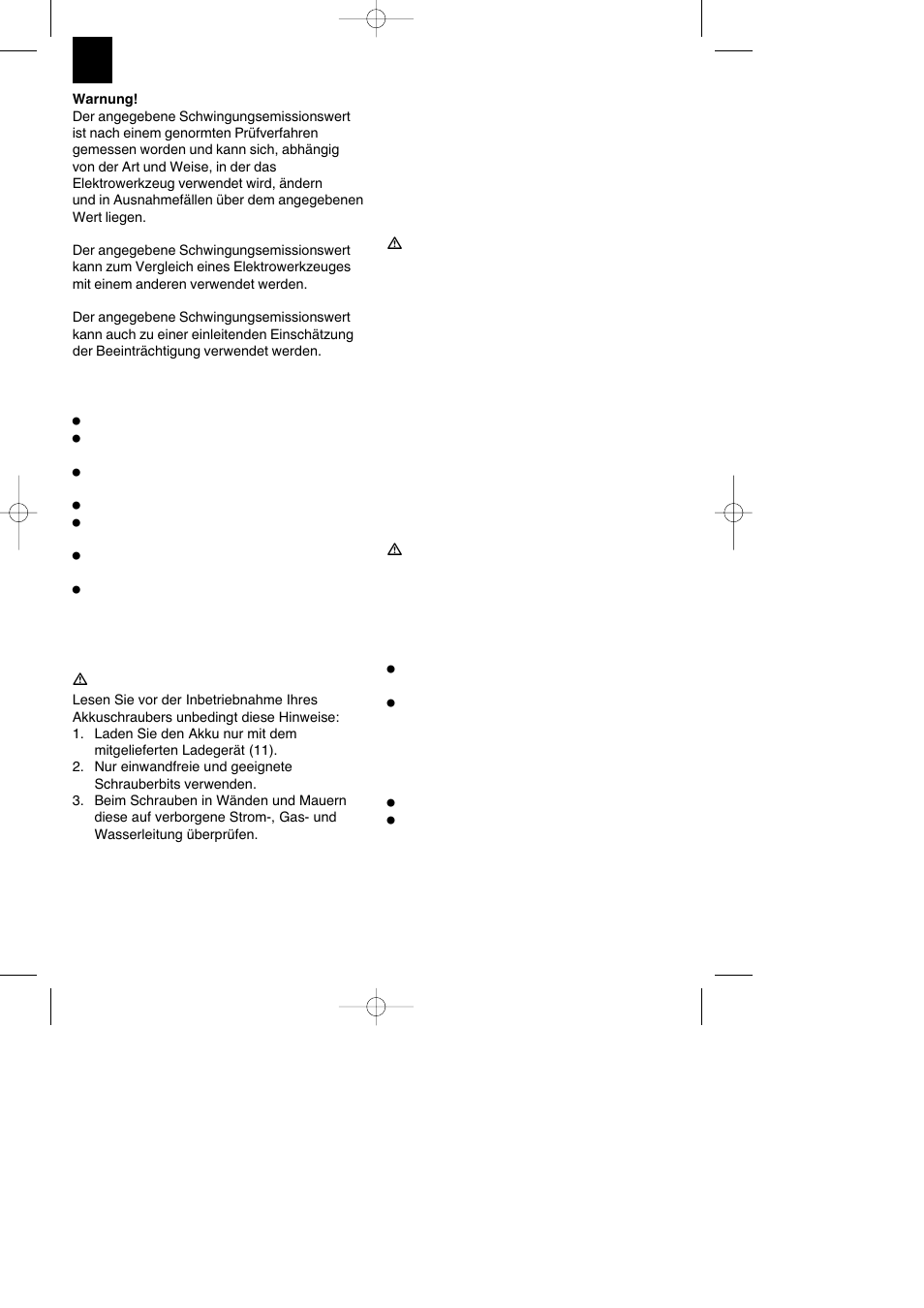 Vor inbetriebnahme, Bedienung | Parkside PASS 3.6 A1 User Manual | Page 68 / 76