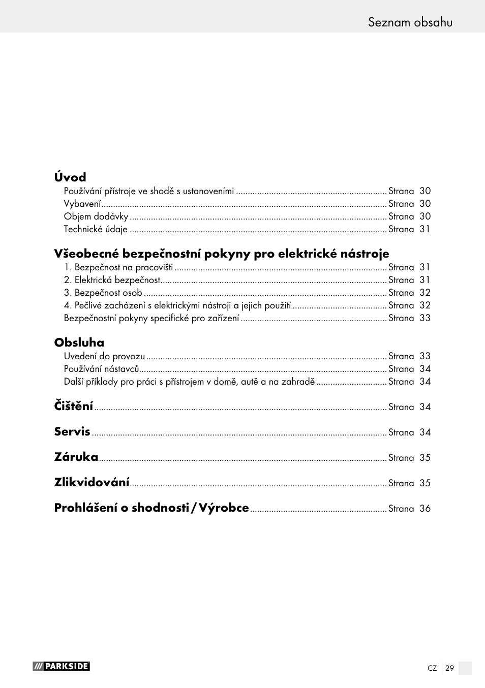 Parkside PHLG 2000 B1 User Manual | Page 29 / 53