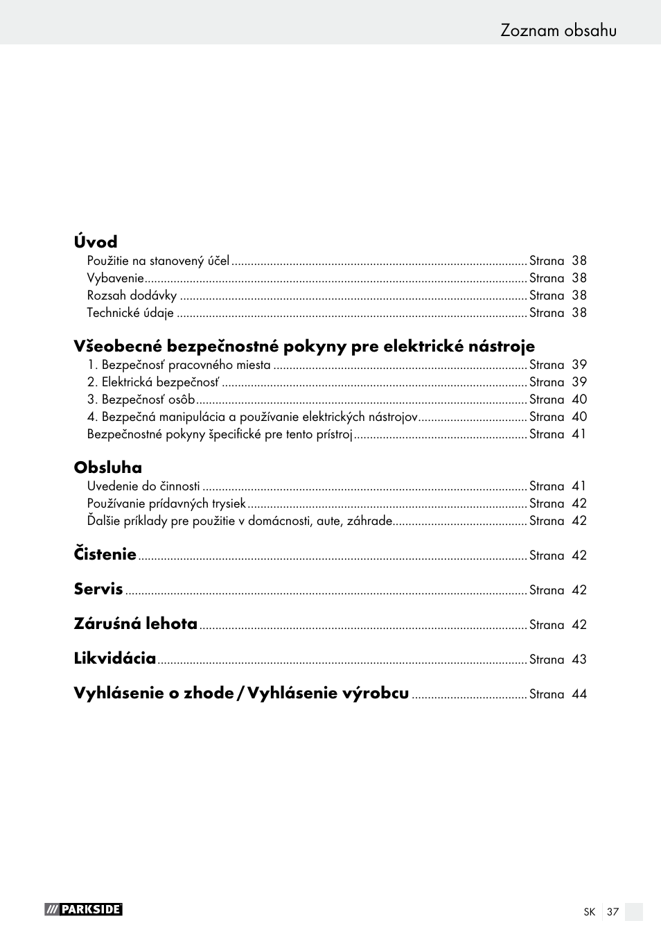 Parkside PHLG 2000 B1 User Manual | Page 37 / 53