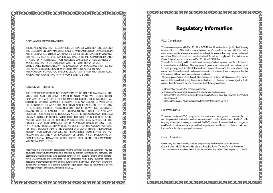 DoubleSight Displays DoubleSight Wide Screen LCD DS-305W User Manual | Page 9 / 9