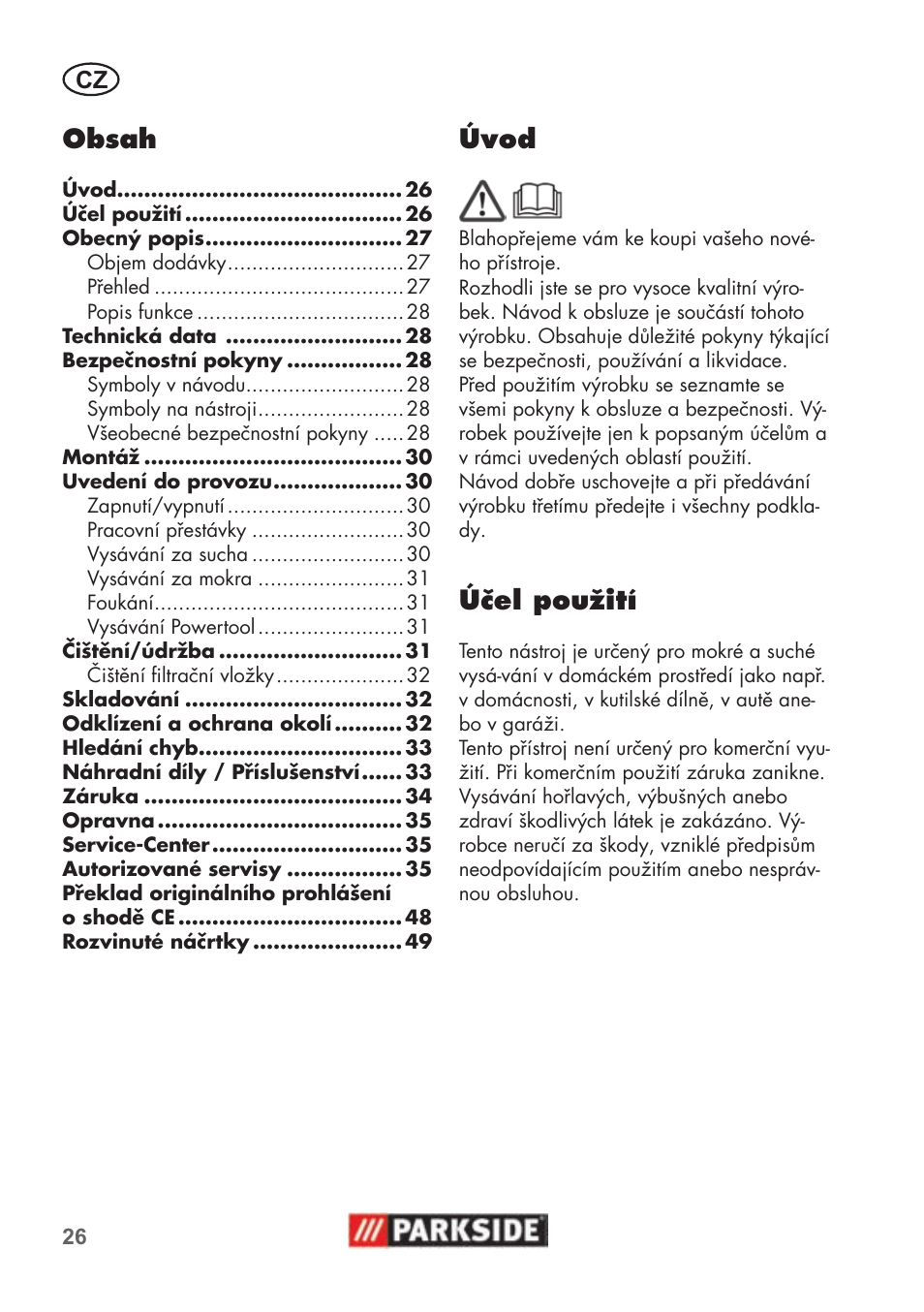 Parkside PNTS 1500 B2 User Manual | Page 26 / 52