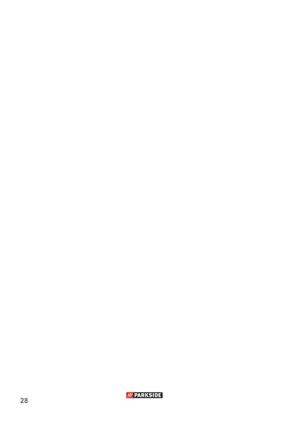 Parkside PPC 30 A1 User Manual | Page 28 / 30