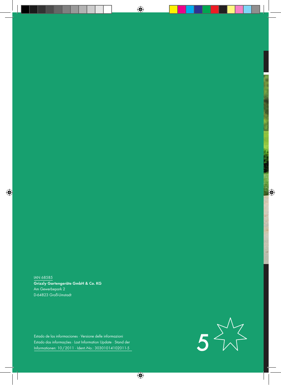 68585_par_flaechenreiniger_ppc30a1_cover_lb5 | Parkside PPC 30 A1 User Manual | Page 30 / 30