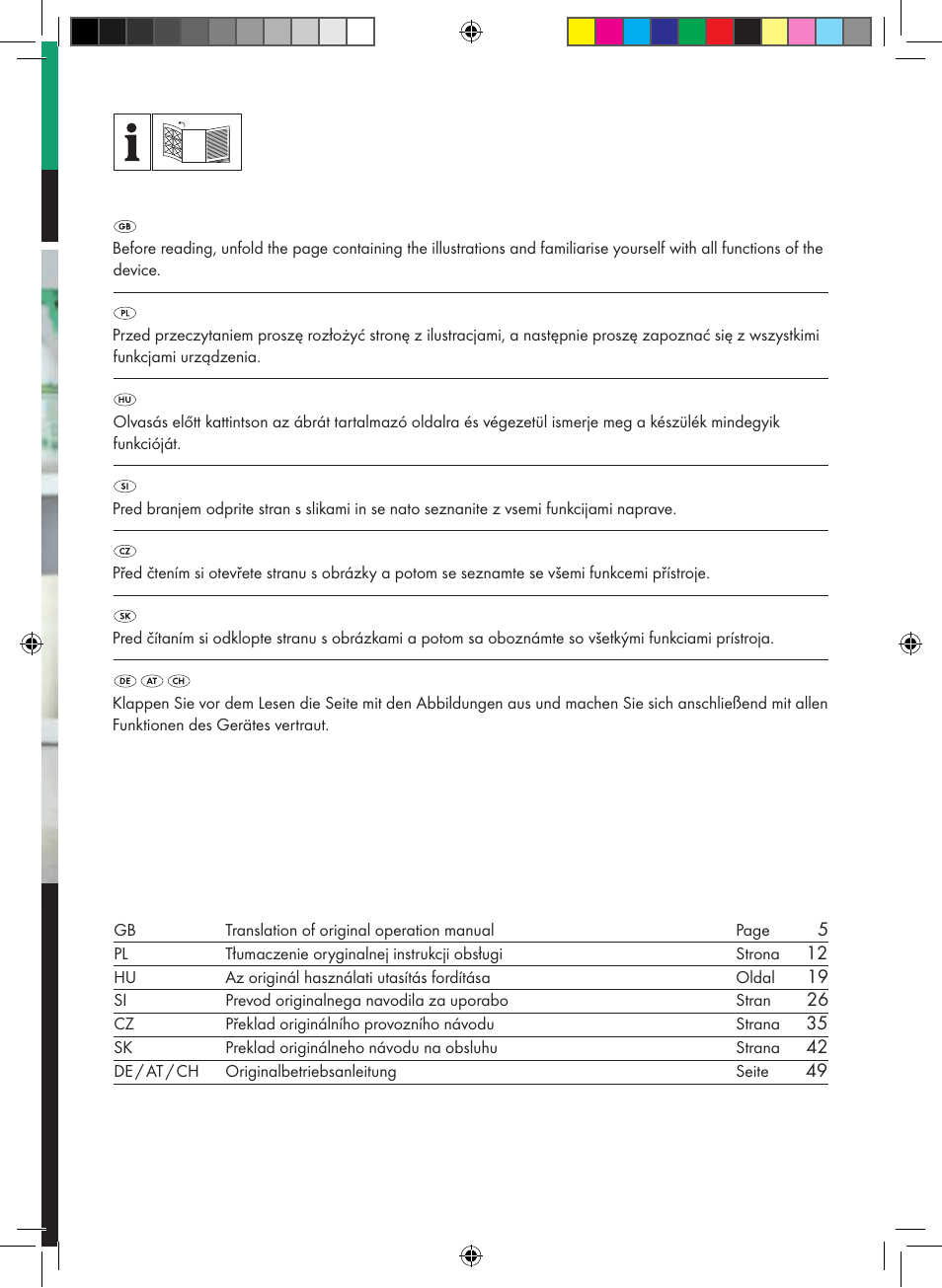 Parkside PNTS 1300 B2 User Manual | Page 2 / 62