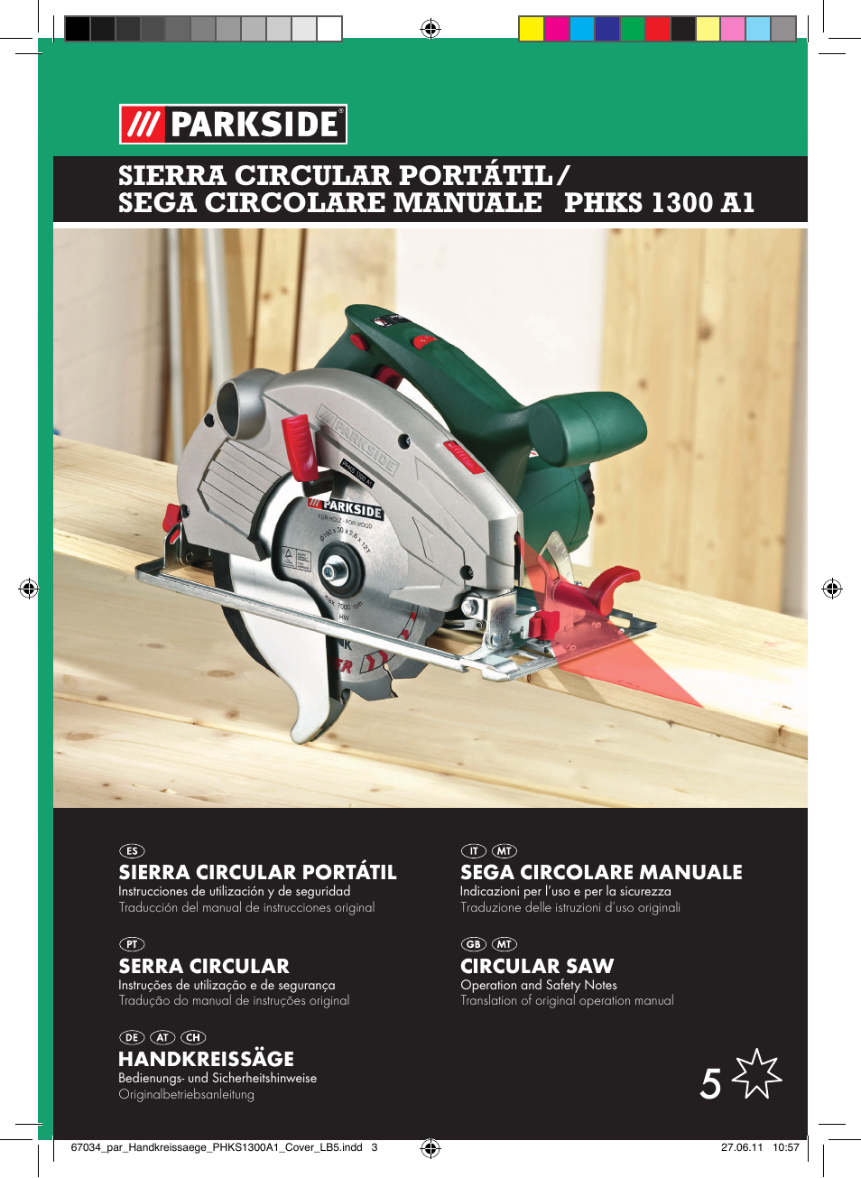Parkside PHKS 1300 A1 User Manual | 75 pages