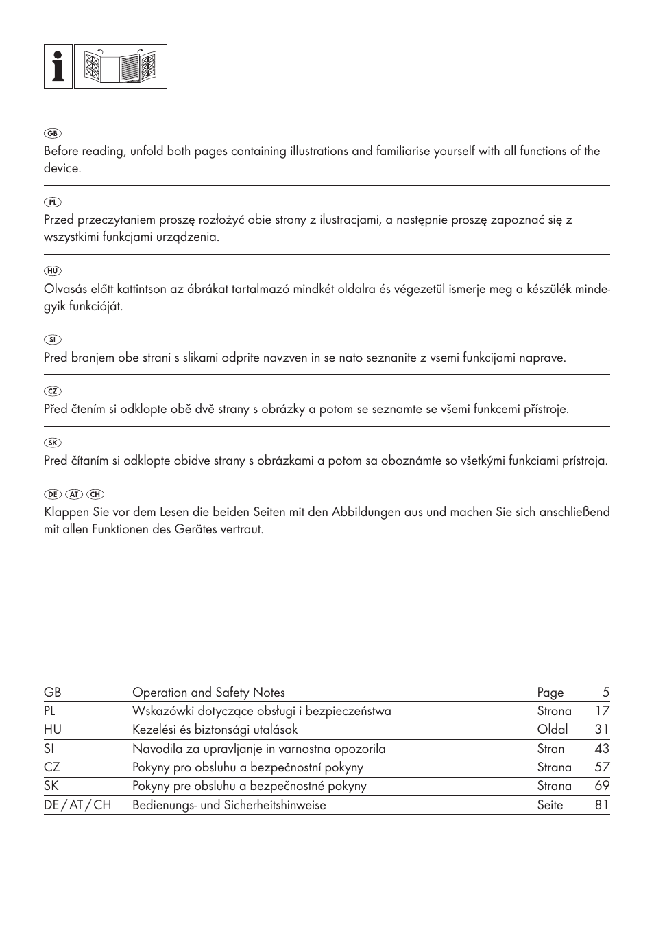 Parkside PHKS 1300 A1 User Manual | Page 2 / 97