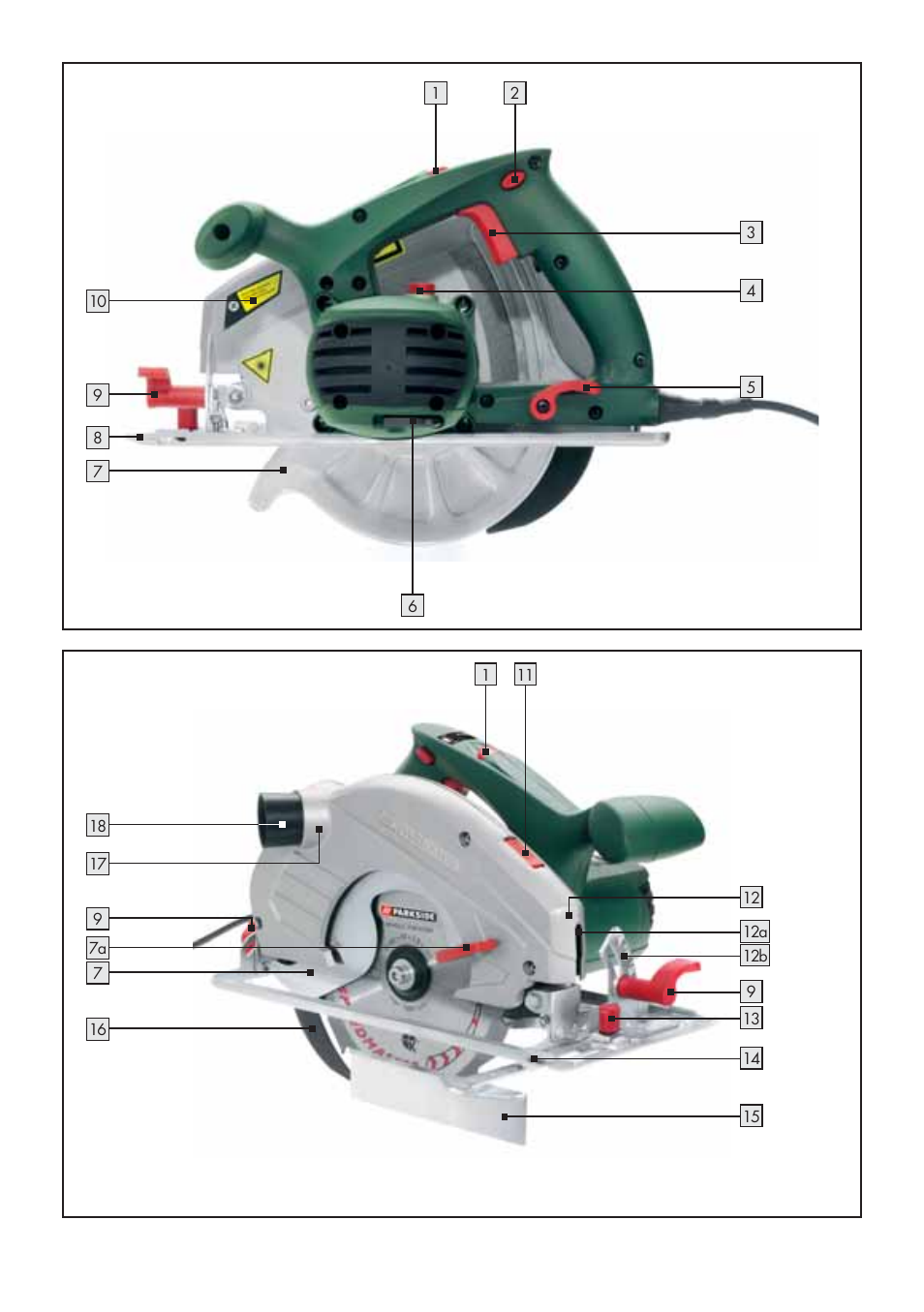 Parkside PHKS 1300 A1 User Manual | Page 3 / 97