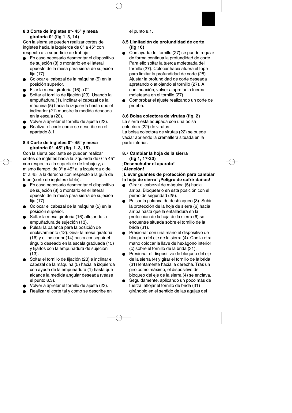 Parkside PKS 1700 B2 User Manual | Page 19 / 88