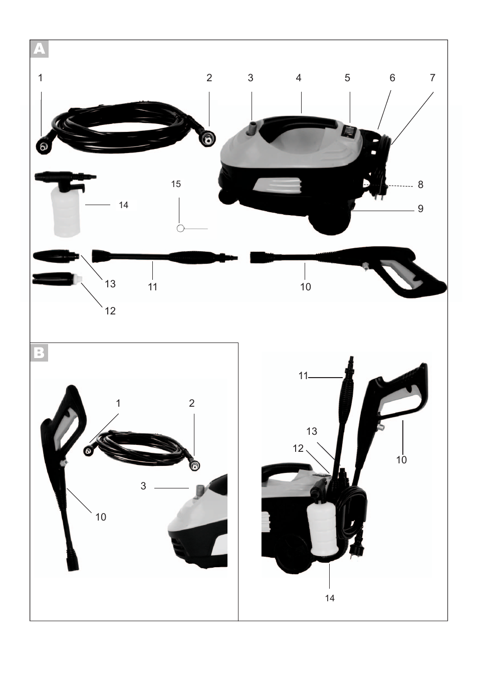 Parkside PHD 100 B2 User Manual | Page 3 / 68