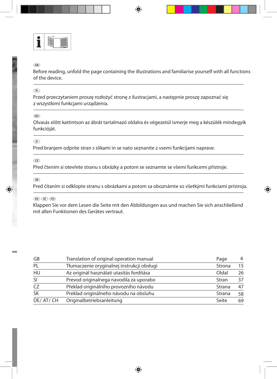 Parkside PHD 100 B2 User Manual | Page 2 / 88