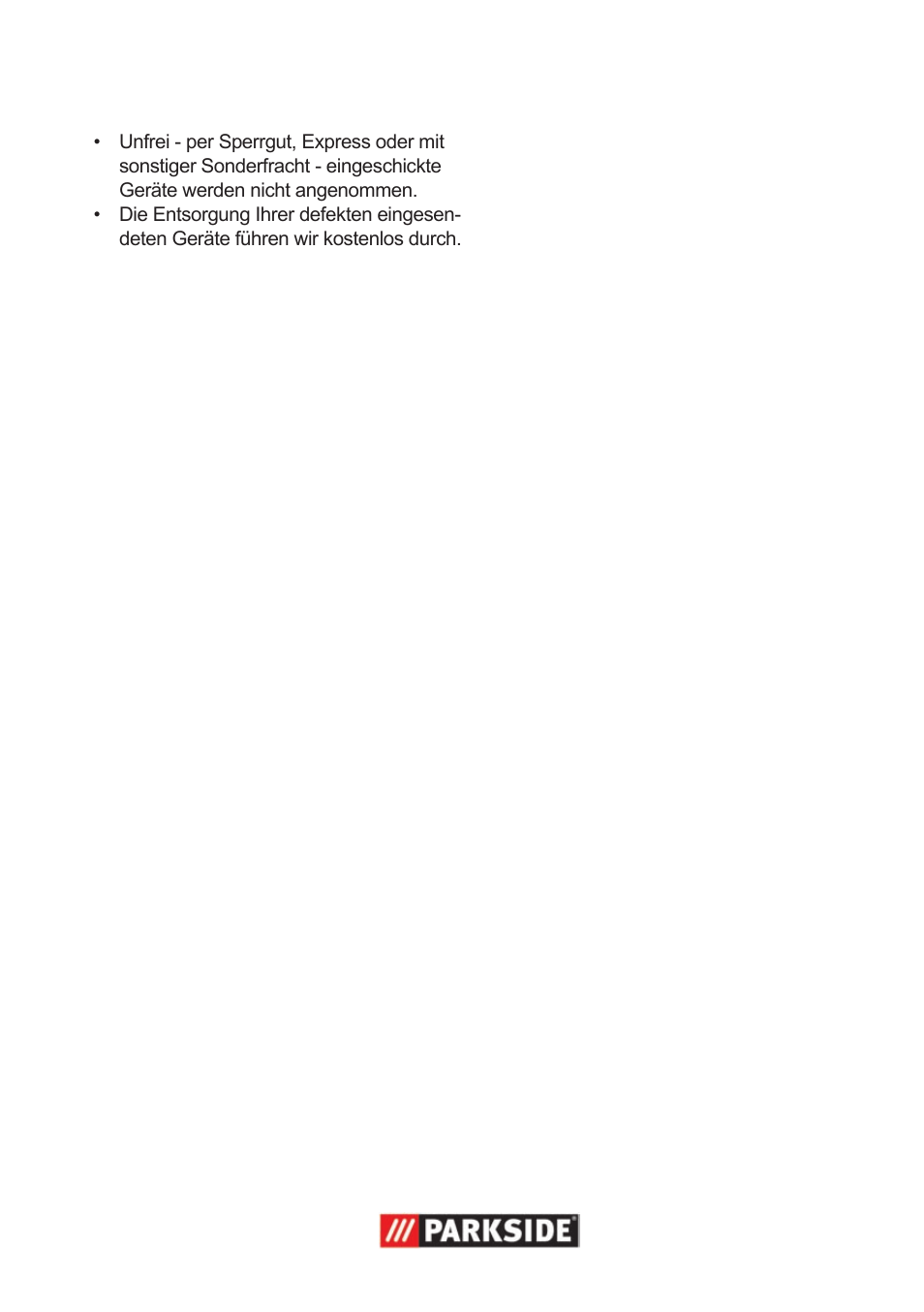Parkside High-Pressure Extension Hose User Manual | Page 9 / 12