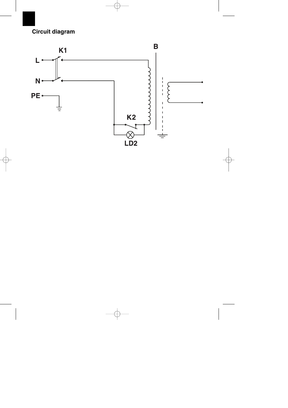Circuit diagram | Parkside PESG 120 A1 User Manual | Page 12 / 28