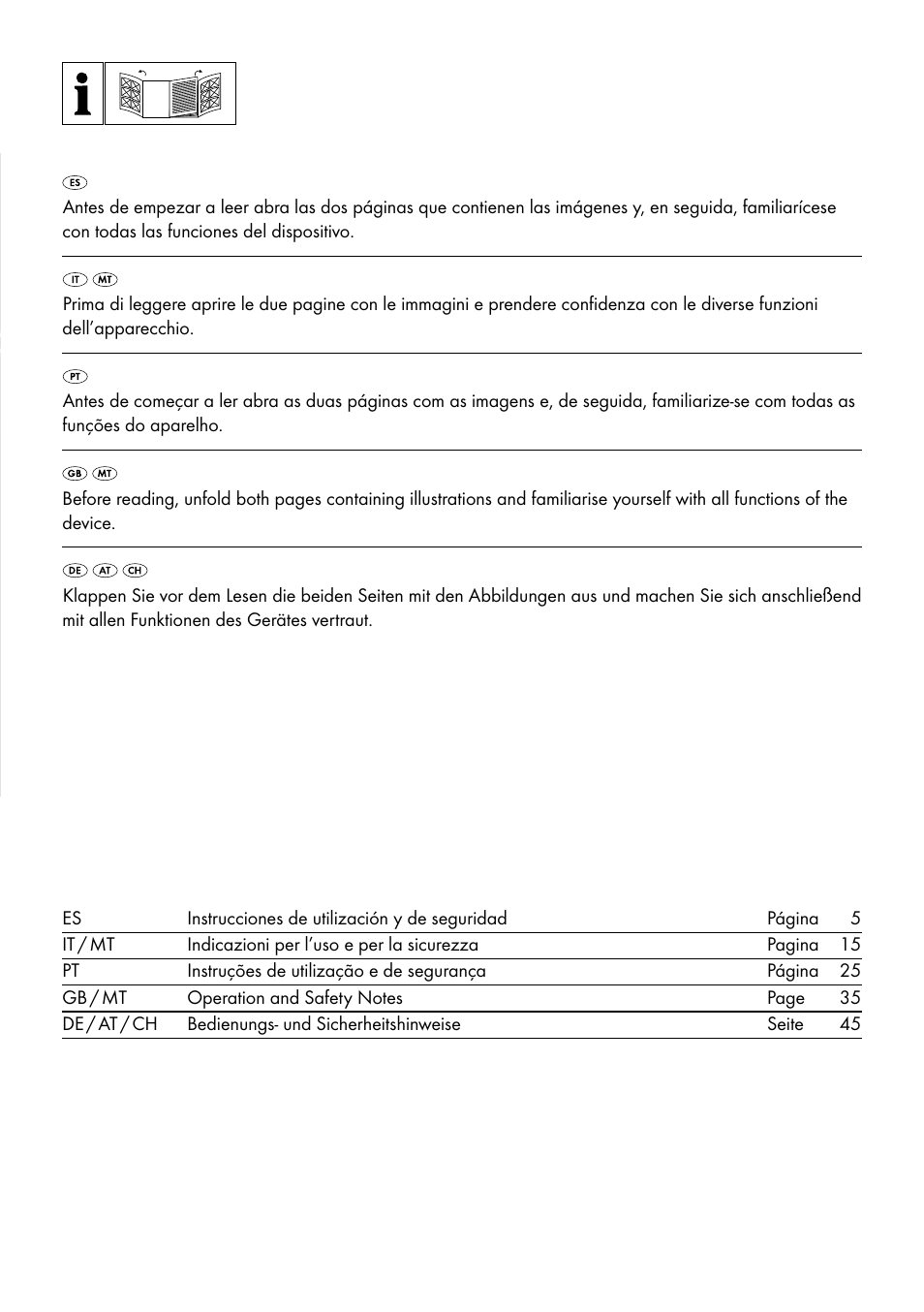 Parkside PMFW 280 A2 User Manual | Page 2 / 55