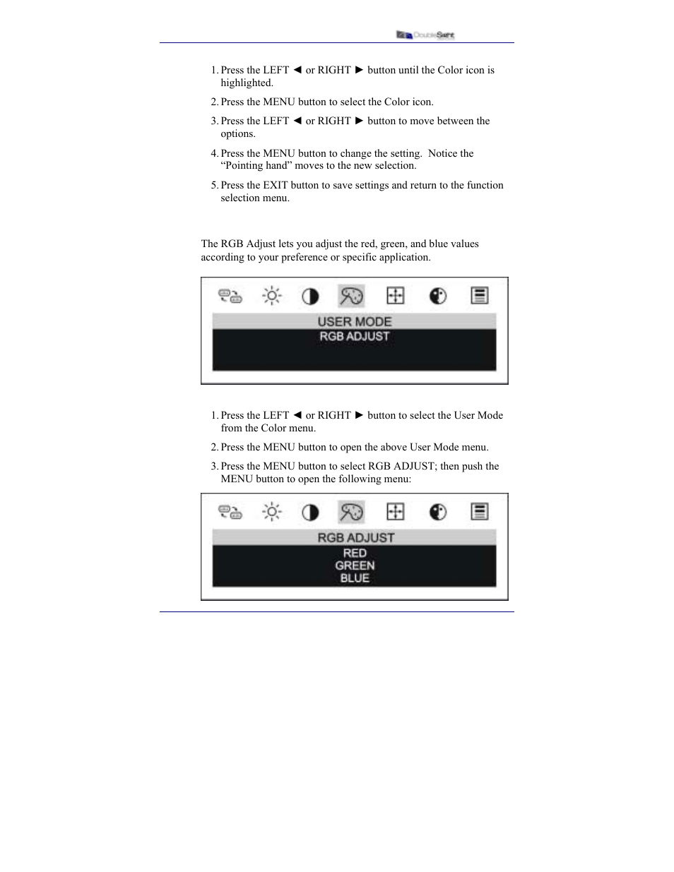 DoubleSight Displays DS-15xx User Manual | Page 31 / 53