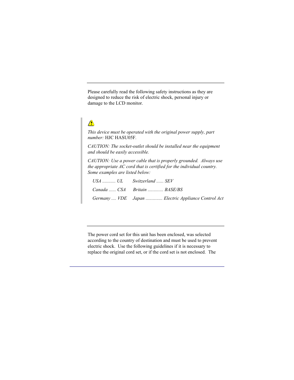 Notice to users | DoubleSight Displays DS-15xx User Manual | Page 9 / 53