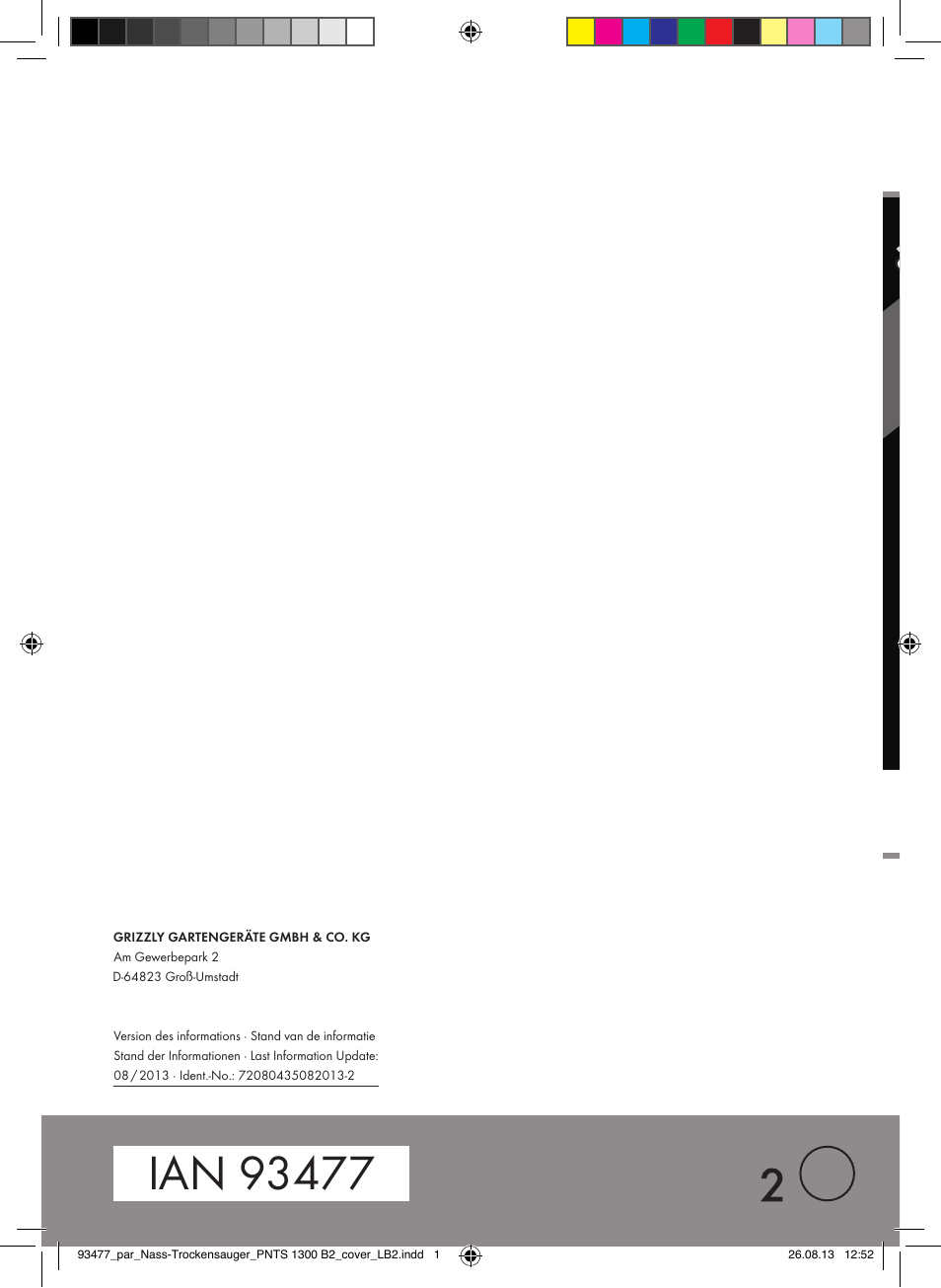 Parkside PNTS 1300 B2 User Manual | Page 48 / 48