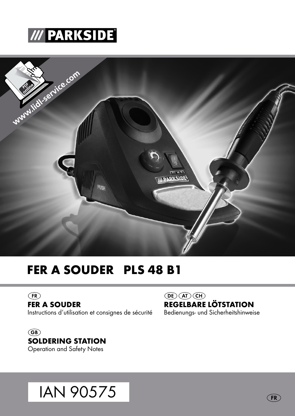 Parkside PLS 48 B1 User Manual | 46 pages