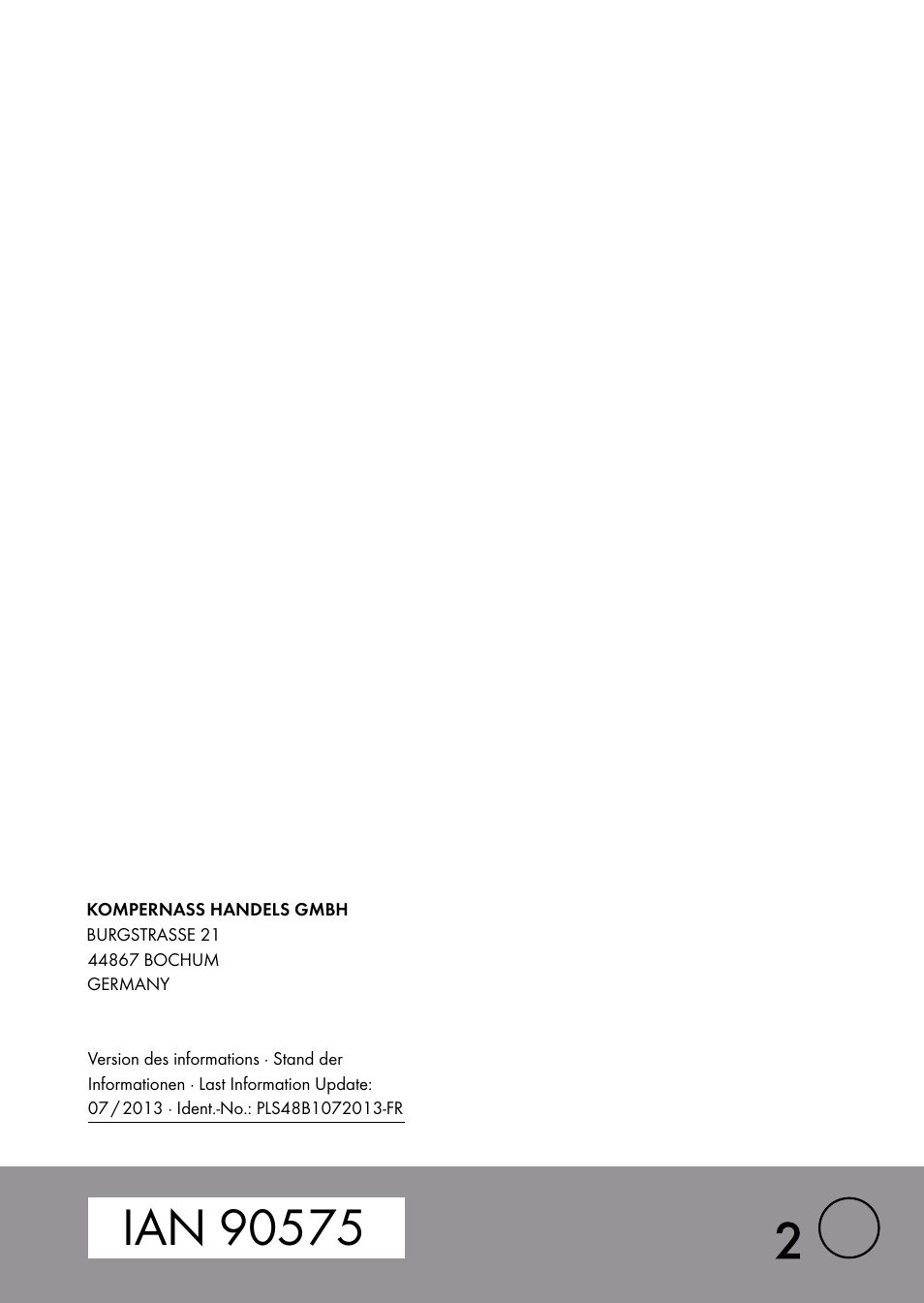Parkside PLS 48 B1 User Manual | Page 46 / 46