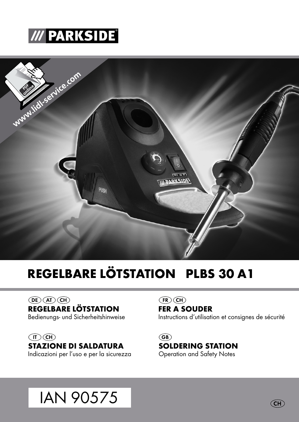Parkside PLS 48 B1 User Manual | 60 pages
