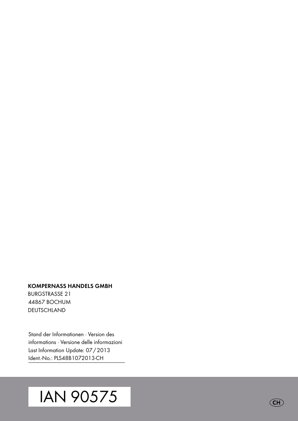 Parkside PLS 48 B1 User Manual | Page 60 / 60