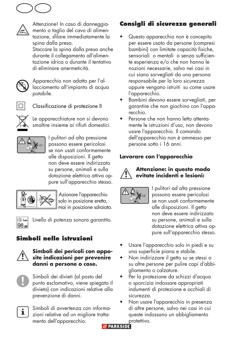 It mt | Parkside PHD 150 C2 User Manual | Page 20 / 70