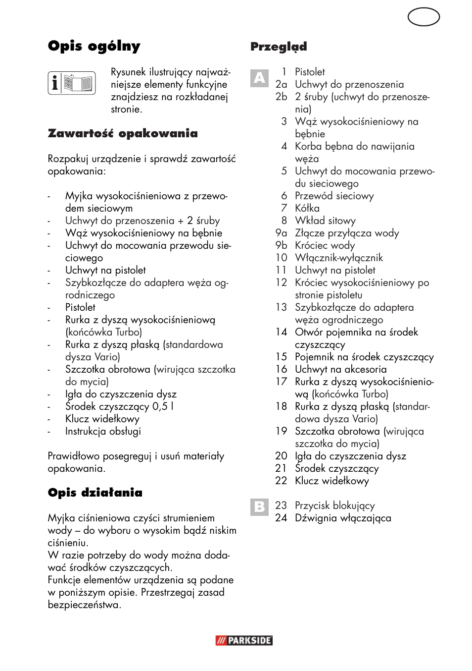 Opis ogólny | Parkside PHD 150 C2 User Manual | Page 17 / 94
