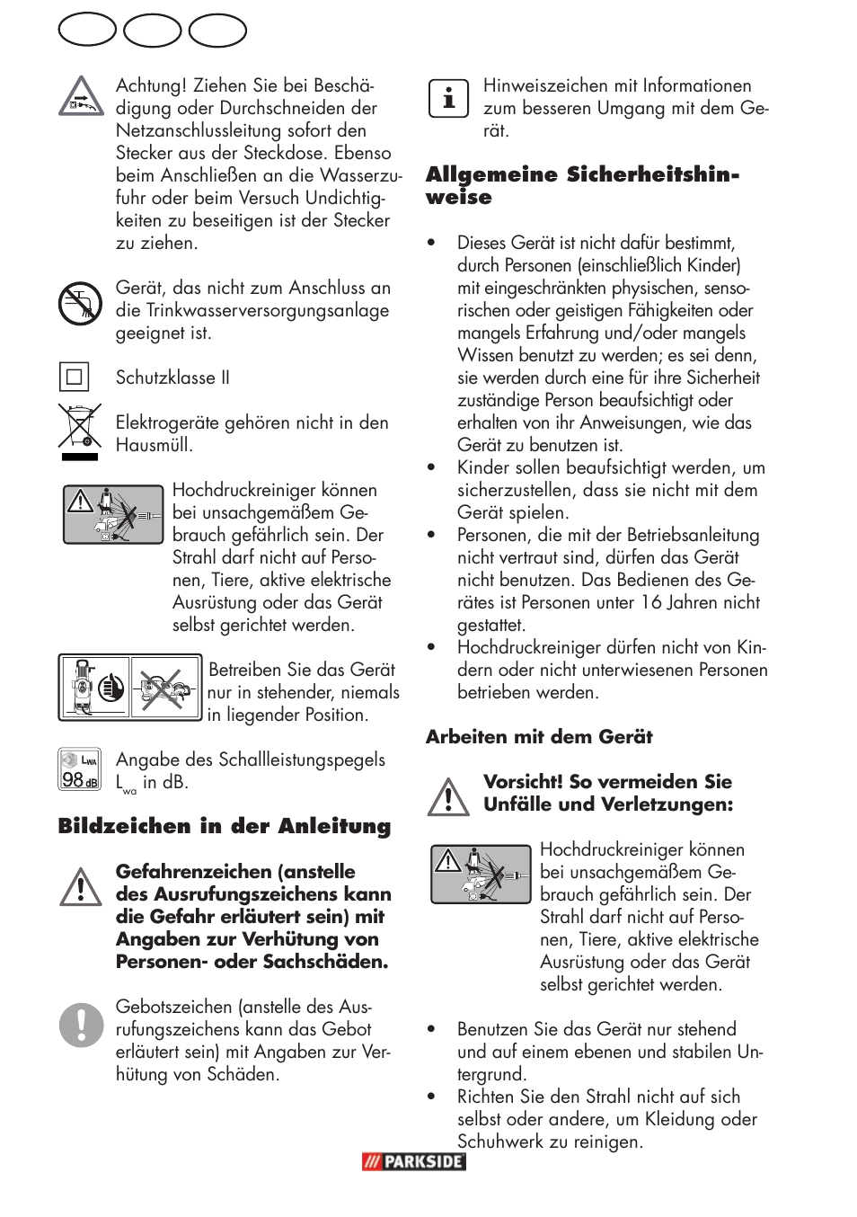 At de ch | Parkside PHD 150 C2 User Manual | Page 80 / 94