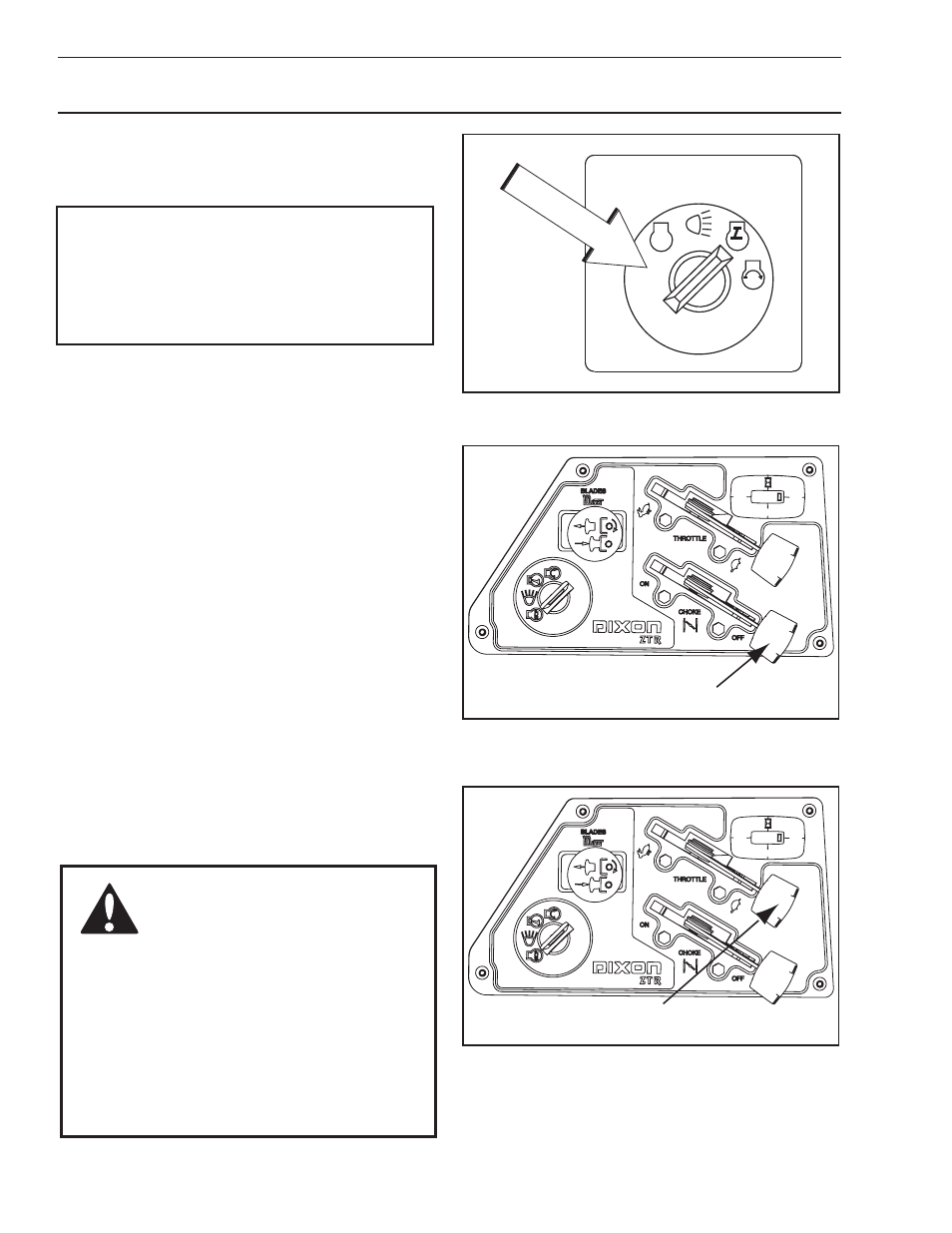 Operation | Dixon Grizzly ZTR KOH/968999628 User Manual | Page 30 / 88