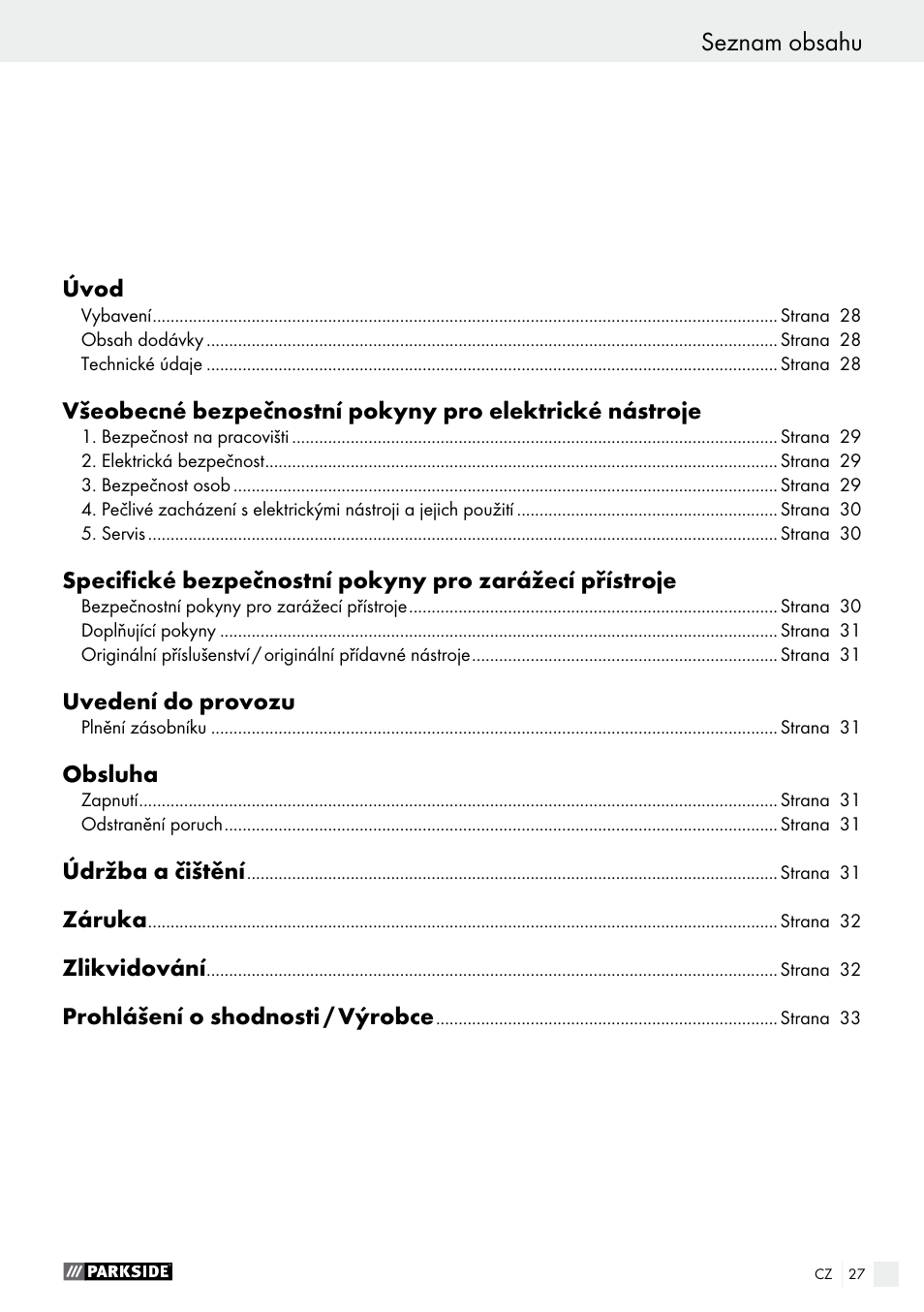 Parkside PHET 15 A1 User Manual | Page 27 / 50