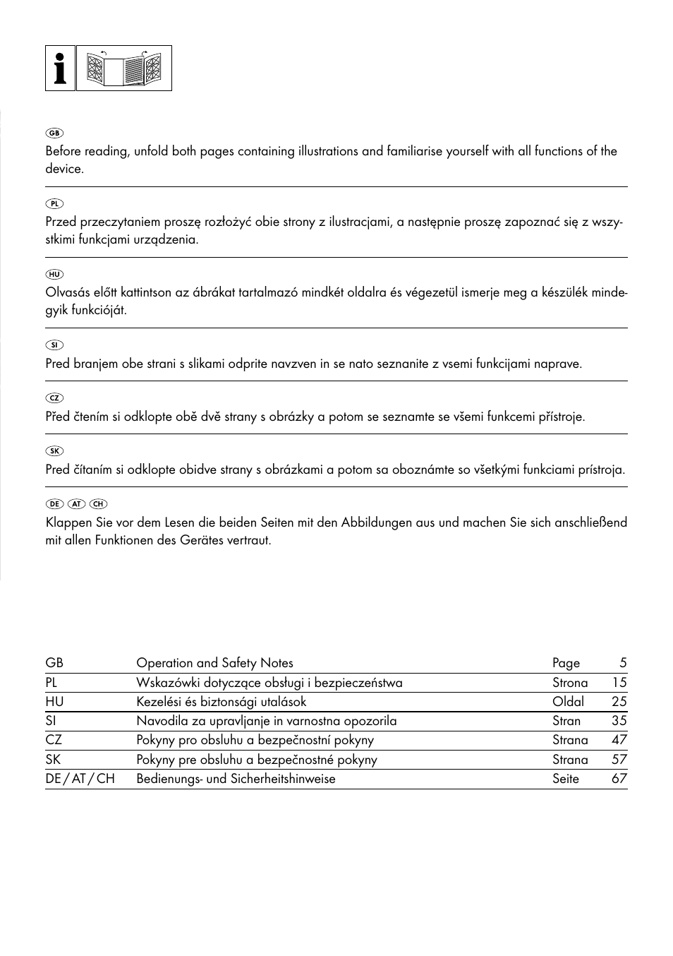 Parkside POF 1200 A1 User Manual | Page 2 / 77