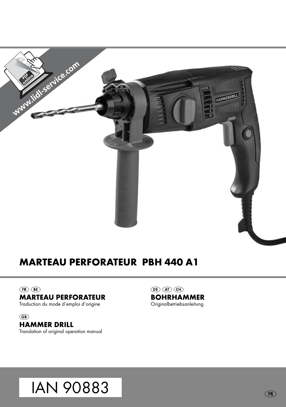 Parkside PBH 440 A1 User Manual | 27 pages