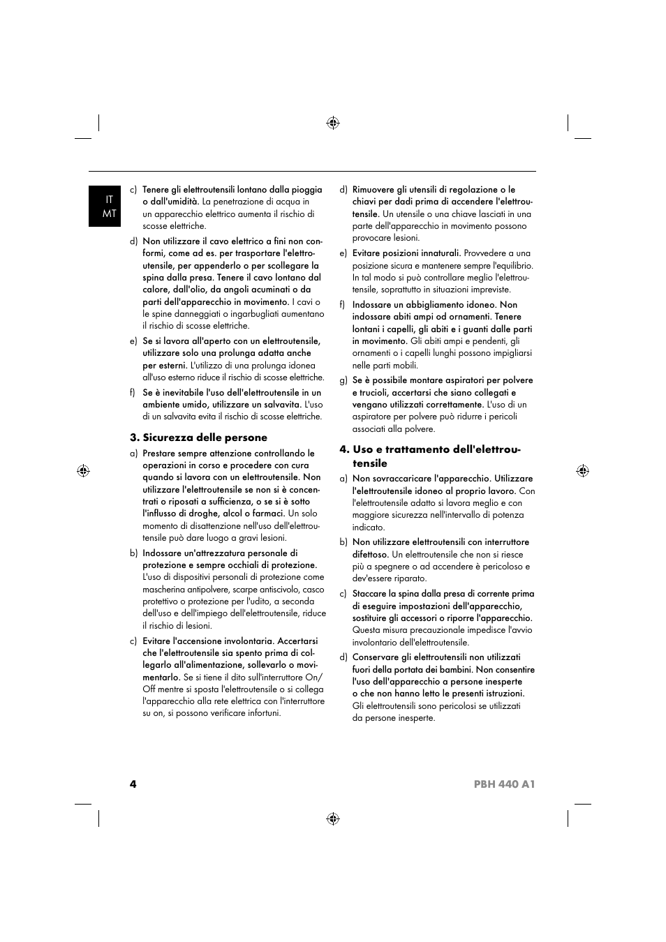 Parkside PBH 440 A1 User Manual | Page 7 / 36