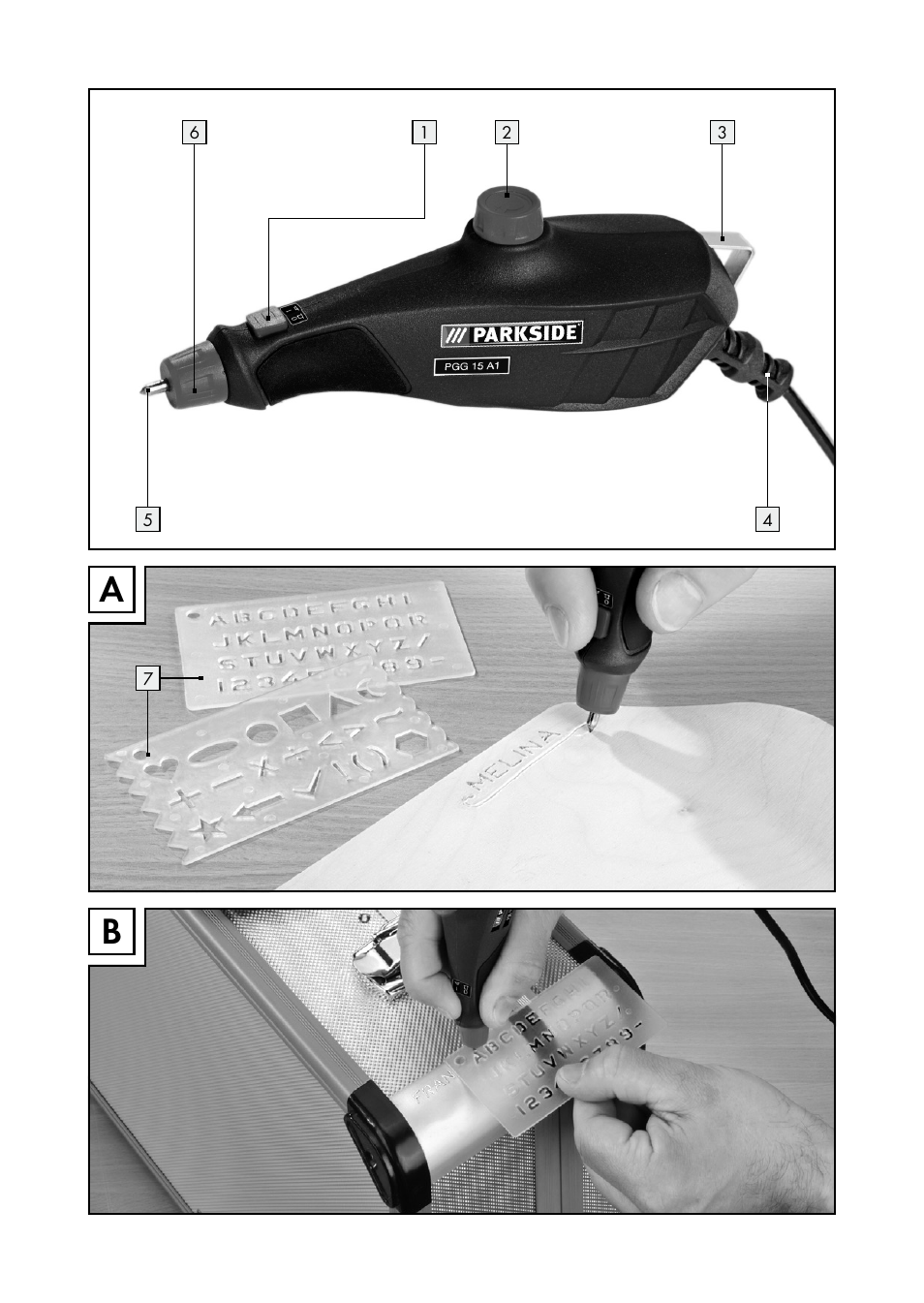 Parkside PGG 15 A1 User Manual | Page 3 / 84