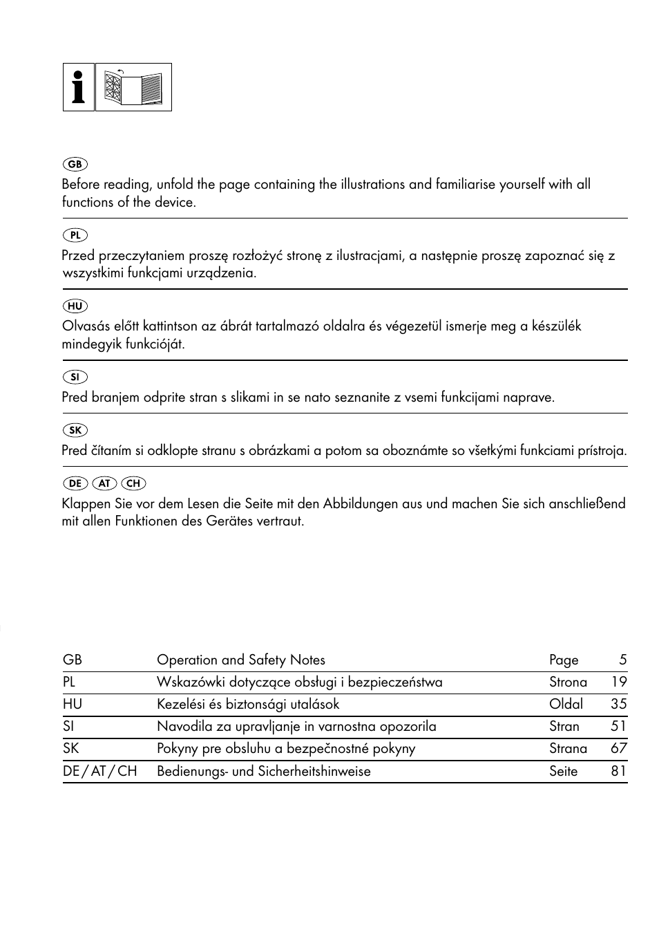 Parkside PGG 15 A1 User Manual | Page 2 / 96