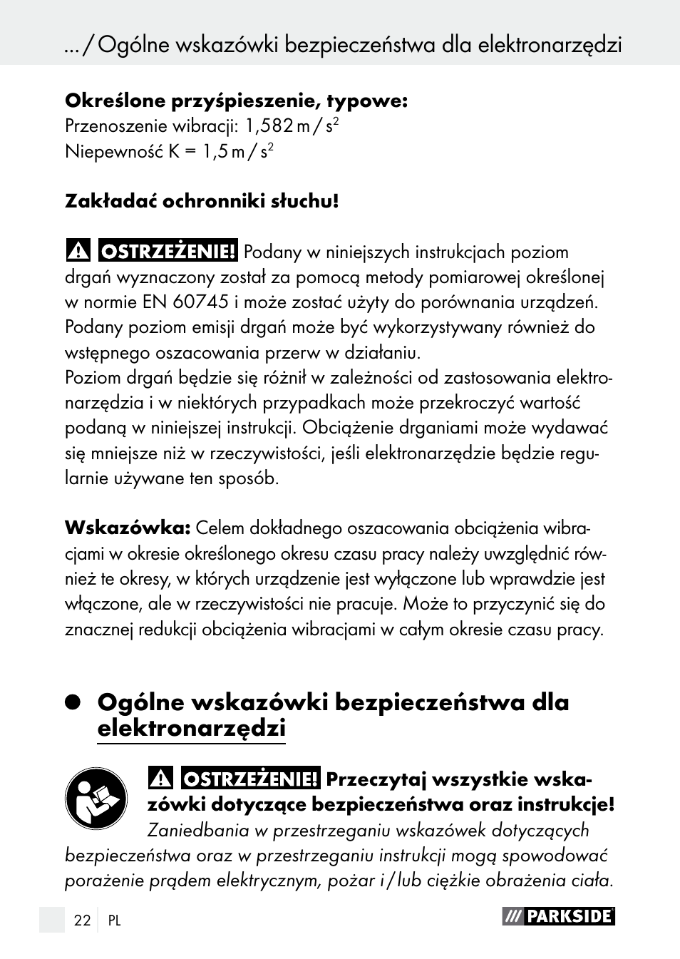 Parkside PGG 15 A1 User Manual | Page 22 / 96