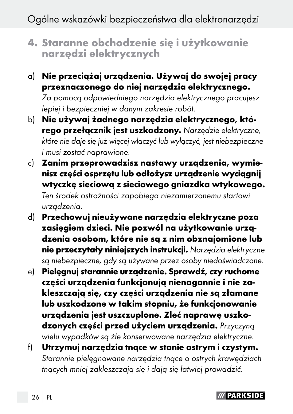 Parkside PGG 15 A1 User Manual | Page 26 / 96