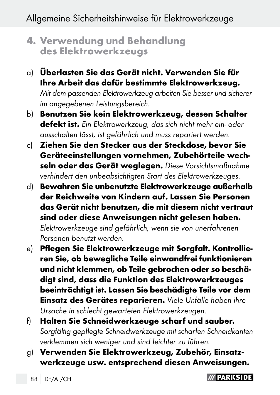 Parkside PGG 15 A1 User Manual | Page 88 / 96