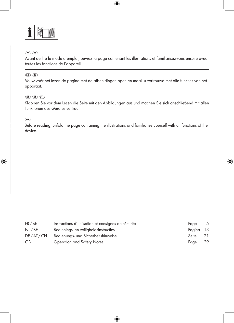 Parkside PBSG 95 A1 User Manual | Page 2 / 36