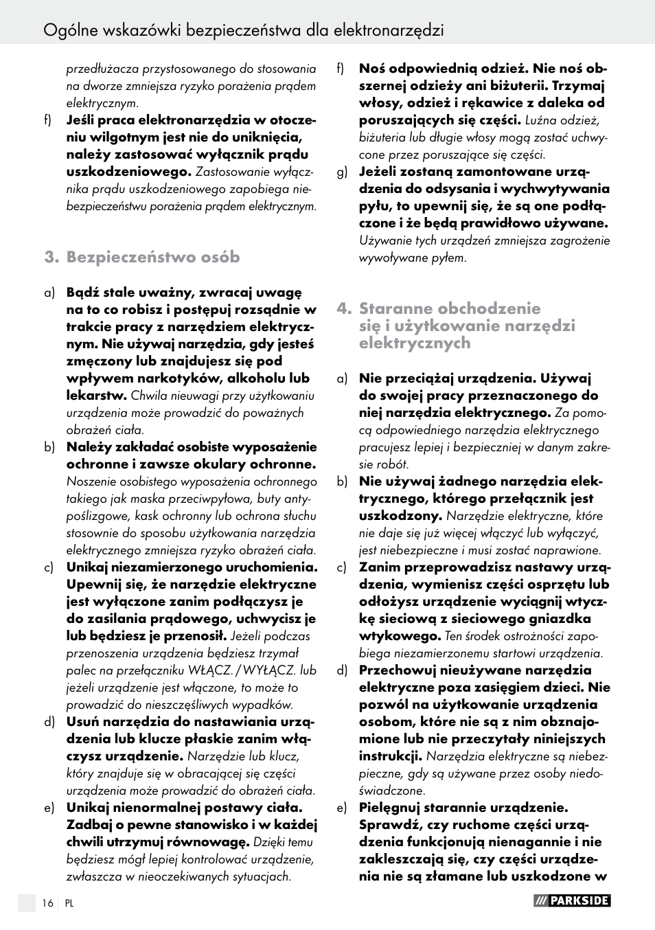 Parkside PFMR 1400 B1 User Manual | Page 16 / 62