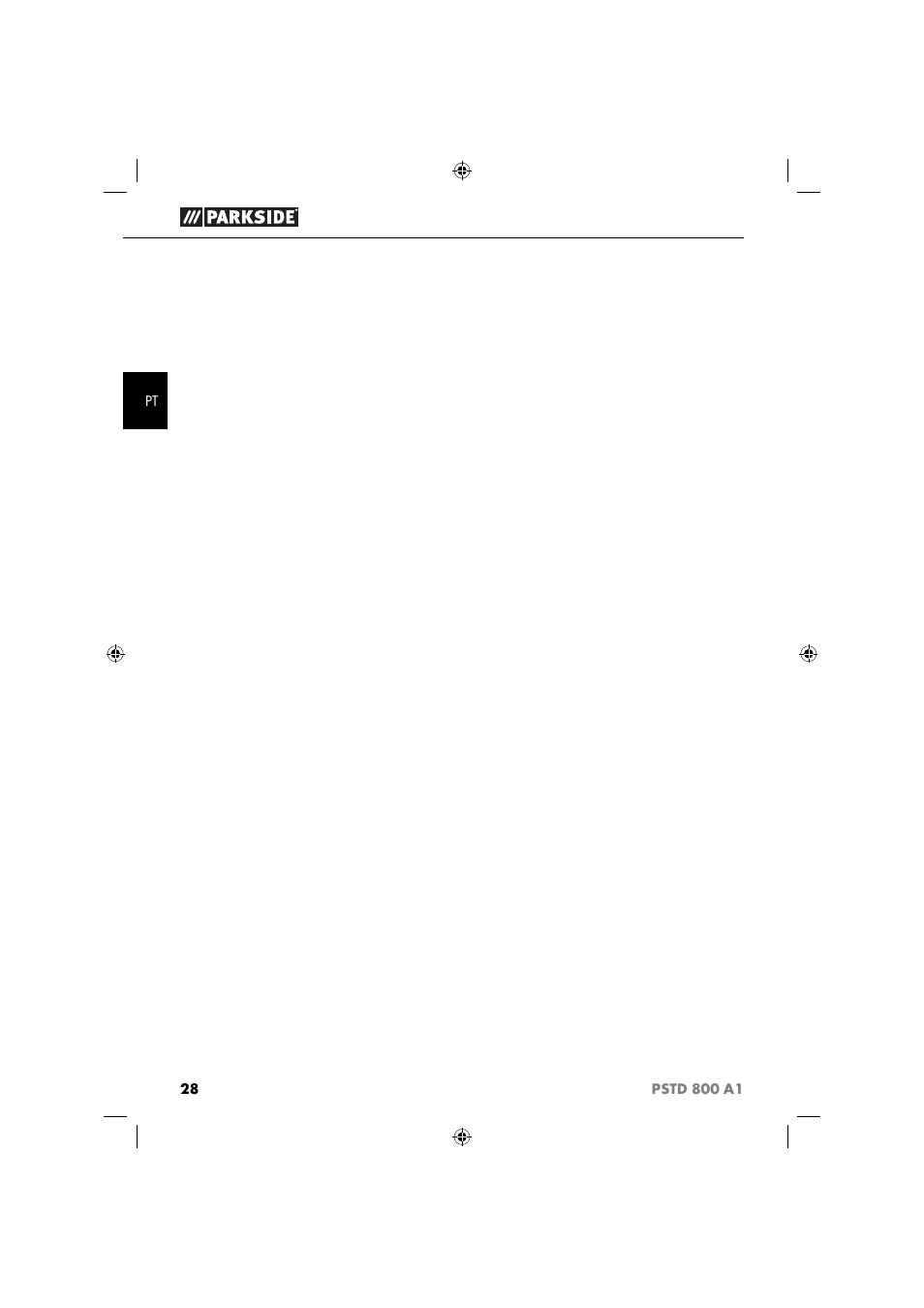 Parkside PSTD 800 A1 User Manual | Page 32 / 51